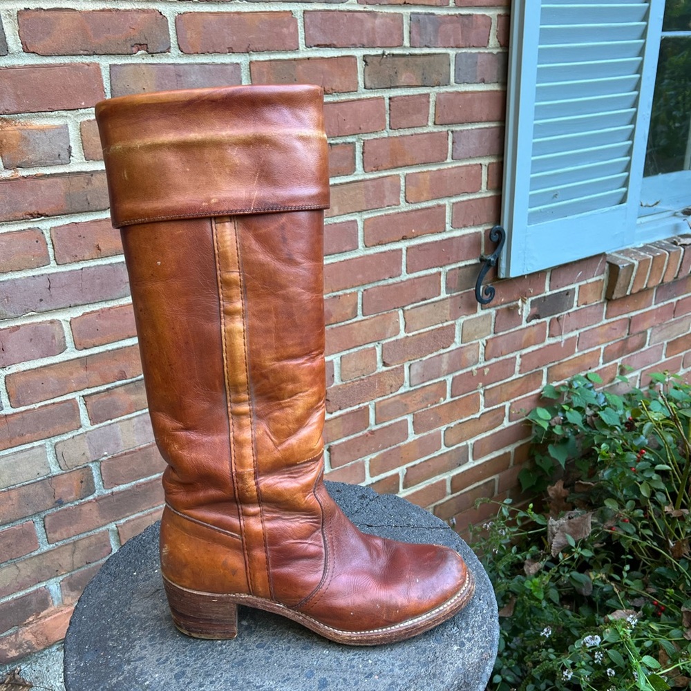 1970s Black Label Frye Boots